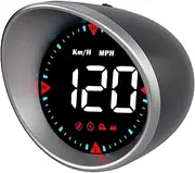 wiiyii Car Hud Heads Up Display G5，Digital GPS Speedometer with Speed Warning Compass, for All Cars