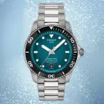 【TISSOT 天梭】SEASTAR 海星系列潛水錶 機械錶 中性錶 開學(T1208071109100)