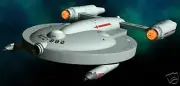 Paris Class Starfleet Light Cruiser Wood Model Free Ship