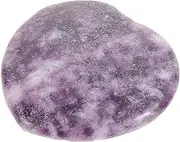 PLAFOPE Unique Amethyst Crystal Stone Thumb Worry Stone Tool Decorative Ornament for Housewarming