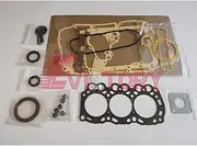 for Mitsubishi genset L3C Complete Gasket kit + Piston Ring Engine Bearing