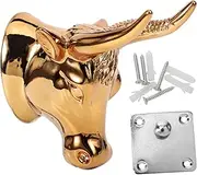 EPIGEIST 1pc Ox Head Shaped Guitar Wall Holder Iron Hook Stand for Bass Ukulele Violin Mandolin for Home Studio Office Display Supports Up