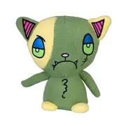 Gus Fink Studio Plush Stitch Kitty Cumberflop Kids Soft Cuddle Toy GRN 11x18cm