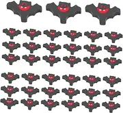 Gatuida 100pcs Mini Halloween Bat Shaped Erasers Cute Rubber Pencil Erasers for Classroom Rewards Goody Bag Fillers and Halloween Party Favors Bulk Buy
