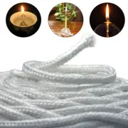 Replacement White Fiberglass Wick Candle Smokeless Oil Lamp Candle Making