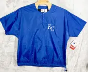 NWT VTG Rawlings MLB Kansas City Royals Rain Repellent All Weather Snap Front XL