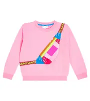 [Marc Jacobs Kids] Marc Jacobs Kids Crossbody bag cotton jersey sweatshirt Y 12 orange