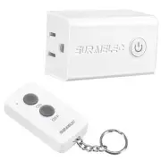 Remote Control Outlet, Wireless Remote Light Switch, 100 FT, 15A/1875W, No