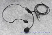 Headset Headphone Boom Mic with NATO Plug for Tactical Ham Radio CS