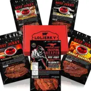 Firebox - Beef Jerky Sampler Box Carnivore Candy Creeping Reaper - The Hottes...