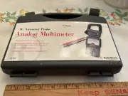 New Radio Shack 22-602 Clamp On AC Ammeter Detachable Multimeter W Case & Manual