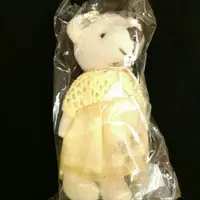 在飛比找蝦皮購物優惠-鵝黃色禮服泰迪熊娃娃