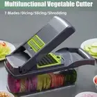 12 In 1 Vegetable Fruit Chopper Cutter Food Onion Veggie Dicer Slicer Kitchen
