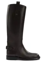 [Burberry] Burberry-Cavalier Boots Marrone-Donna 37