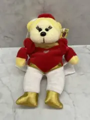 SKANSEN BEANIE KID "LADY VALENTINE" THE BEAR NEW WITH TAG