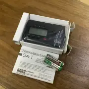 Korg Ga-1 Guitar/Bass Tuner Discontinued Box And Rag