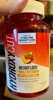 HYDROXYCUT Weight Loss + Multivitamin - 90 Fruit Flavored Gummies - NEW!