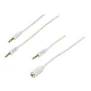 [Concord] 4 Pole 3.5mm Audio Visual Cable 2m - Plug-Socket