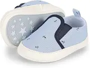 [Sterntaler] Baby Boys Booties Loafers, Blue (Himmel 325)