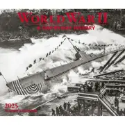 Ink World War II Deluxe 2025 Wall Calendar