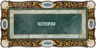5'x4' Marble Top Console Table Scagliola Stone Inlay Hallway Garden Decorative