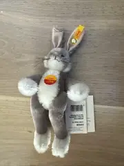 Steiff Lulac Hase 18 Rabbit Stuffed Bunny 9” Vintage