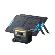 Anker SOLIX F2000 Solar Generator + 2 x 100W Solar Panel