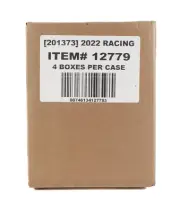 2022 PANINI NATIONAL TREASURES RACING HOBBY 4-BOX CASE