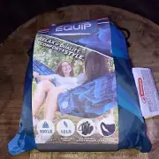 Equip Nylon 2 Person Travel Hammock - Filtered Ombre Blue 124" L x 77" W
