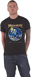 [Rock Off] Megadeth T Shirt Rust In Peace Anniversary Band Logo Official Unisex Black XXL