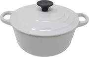 [Le Creuset] Enameled Cast-Iron 3-1/2-Quart Round French Oven, Vapeur (Vapeur)