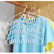 Closet Organizer Clothes Rack Wave Clothes Hanger Tie Hanger Storage Hangers