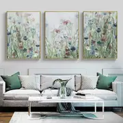 Wildflowers Field 3 sets Poster Wall Art