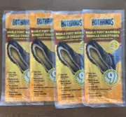 4 Packages, HotHands Insole Foot Warmers, Heats Up To 9 Hours, Ultra Thin