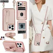 Phone Case For iPhone 16 iPhone 15 Pro Max Plus iPhone 14 13 12 11 Pro Max Mini X XR XS Max 8 7 Plus Back Cover Wallet Case with Stand Holder with Lanyard with