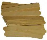 Large Jumbo Waxing Sticks - 6" x 3/4", Pack of 100 Jumbo Sticks