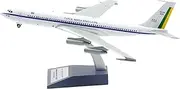 Pre-Built Model Aircraft 23CM Scale Die-cast Alloy Airplane 1/200 for Brazilian Air Force for Boeing KC-137 2401 Aircraft Display Model Miniature Airplane Model
