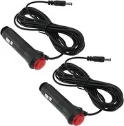 eMagTech 2 Pack 12V Car Power Supply Adapter Cable 3M Compatible with Cello LED TVs for Car RV Caravan Truck Boat TV Cable Switch