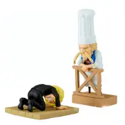 Banpresto One Piece World Collectable Figure (Log Stories) - Sanji & Zeff 2**