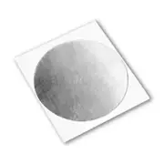 3M 421 CIRCLE-0.250"-2000 Dark Silver Lead/Rubber Adhesive Tape Lead Foil Tap...