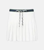 [The Upside] The Upside Laver Cadiz pleated tennis skirt AU 6 white