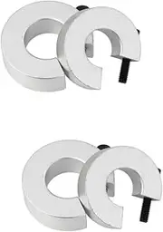 CHILDWEET 4 Pcs Set Aluminum Alloy Linear Rail Block Sbr Rail Stop Collar Cnc Accessories
