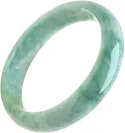 [Zimlove] Natural Jade Bangle Bracelet for Women Classcial Retro Chinese Style Hand Jade Bracelets with Certificate and Gift Box