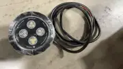CRYSTAL FOUNTAINS LED Stainless Steel Face BASE Ring Pool POND Light SUBMERSIBLE