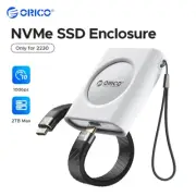 ORICO Magnetic SSD Enclosure 2TB USB-C NVMe 10Gbps for iPhone Samsung