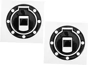 2pcs Motorcycle Fuel Tank Pad Sticker Durable Protection Easy DIY Application for Tank Side Protector Decal