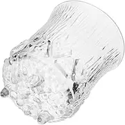 ASAKKURA Clear Whiskey Cup Multi Functional Drinking for Parties Ktv Bars for Cocktails Wine Beverages Smooth Surface Compact Easy to Clean