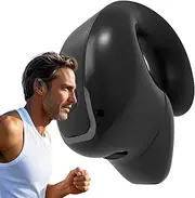 Furtryvl Open Ear Wireless Earbuds - Portable Sports Headphones | Touch Control Wireless Earphones, Water Resistant Earbuds for Running, Workouts