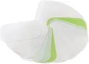 Kisangel 50pcs Travel Soap Sheets Pack Hand Washing Soap Slices Portable Sheets Box Safe Paper for Travel
