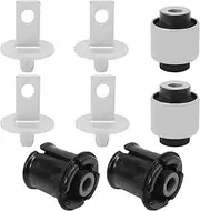 2 Set Rear Axle Control Trailing Arm Bushing Bushes Kit 52371-S9A-A02 Fit for Civic 2001-2005, CR-V 2002-2006, Element 2003-2011 8PCS
